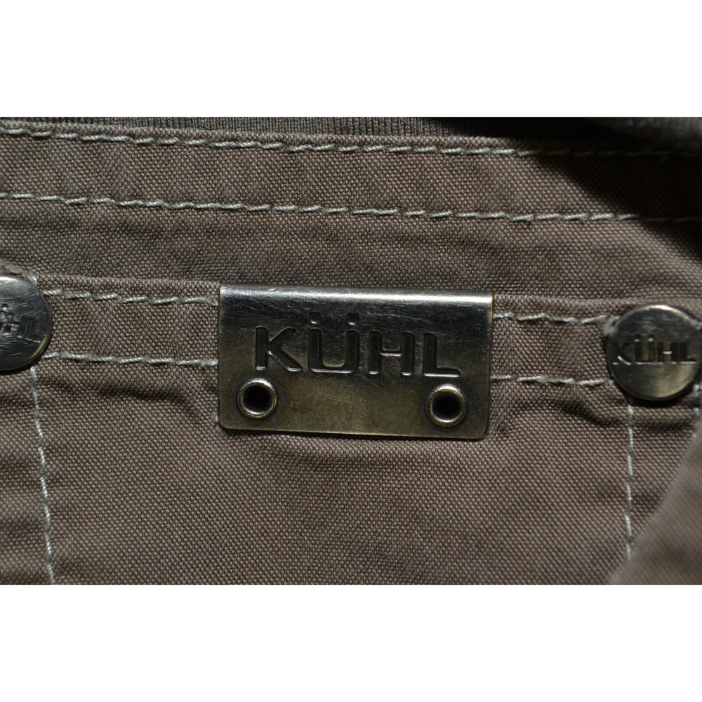 Kuhl Radikl Pants Mens 40x30 Beige Patent Pending Logo 5-Pockets Straight Leg - Picture 8 of 16